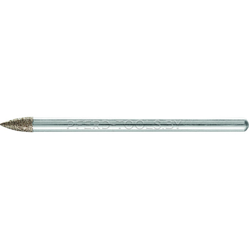 Купить в Минске Головка шлифовальная PFERD с кубическим нитридом бора  CBN, форма SPG, парабола с заострённой головкой