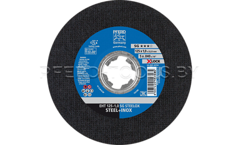 Купить в Минске Круг отрезной PFERD SG STEELOX X-LOCK 125/230