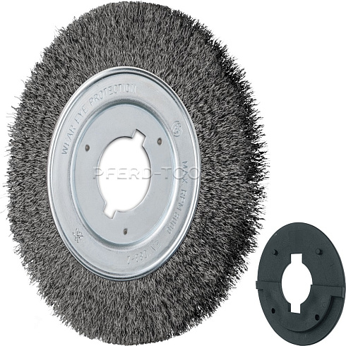 Купить в Минске Щетка дисковая неплетенная PFERD RBU WIDE стационарное применение 200/250