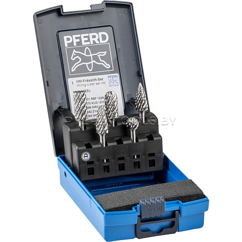 Купить в Минске Набор борфрез твердосплавных PFERD STEEL Set 1812