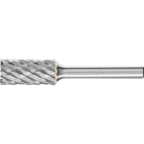 Купить в Минске Борфреза твердосплавная PFERD STEEL, форма ZYAS, цилиндр с торцовыми зубьями 6/8/10/12