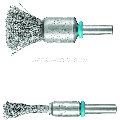 Купить в Минске Щетки кистевые с хвостовиком PFERD PBUIT / PBGSIT 10/15/20
