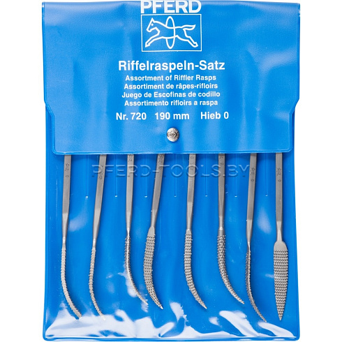 Купить в Минске Набор рифельных напильников PFERD 720P
